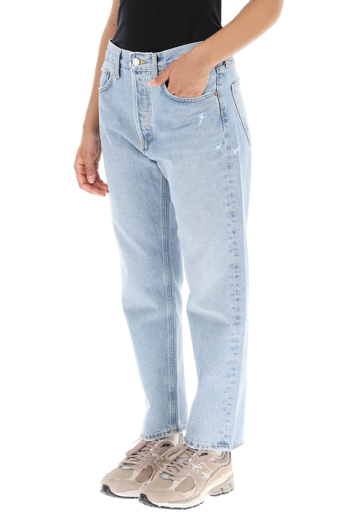 Agolde 'parker' jeans with light wash-3