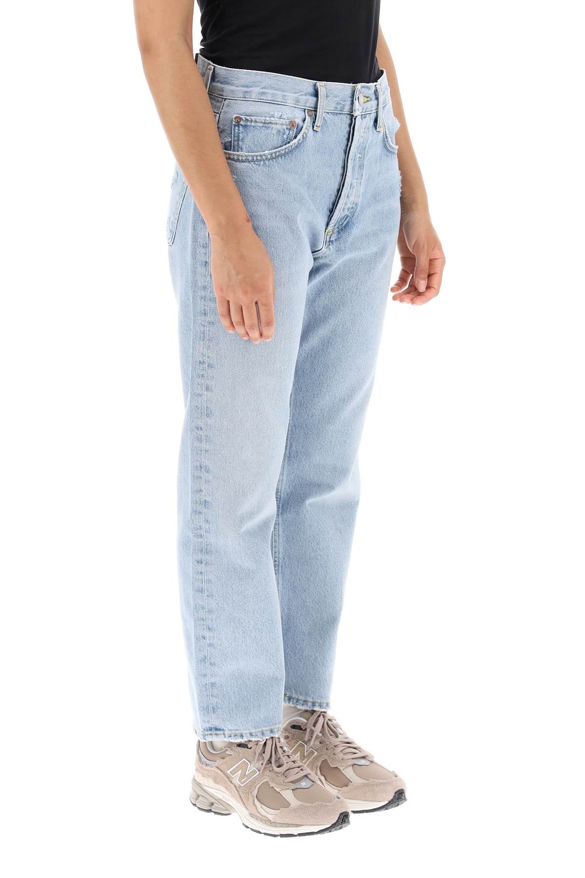 Agolde 'parker' jeans with light wash-1