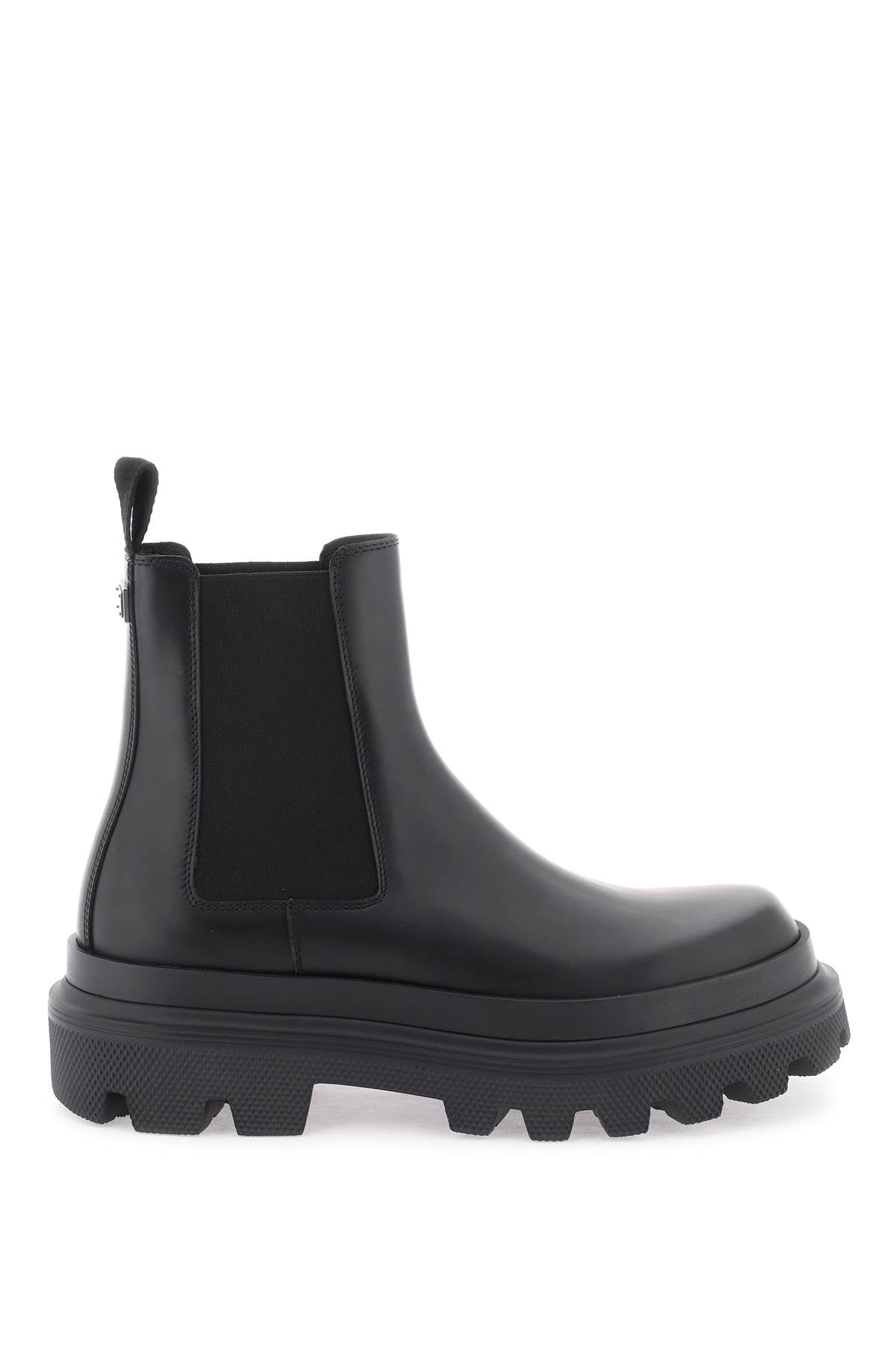 Dolce & gabbana chelsea boots in brushed leather-0