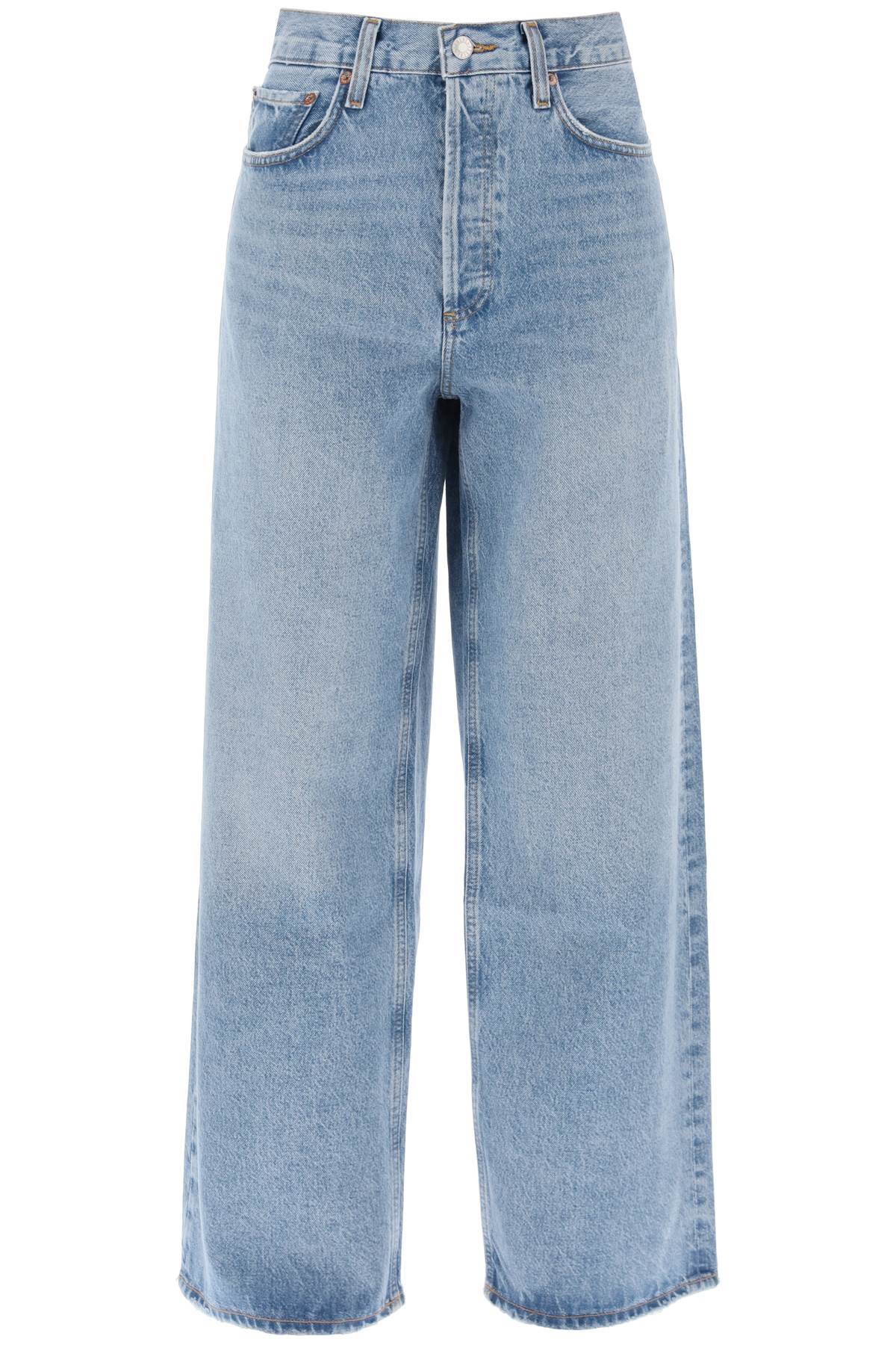 Agolde low slung baggy jeans-0