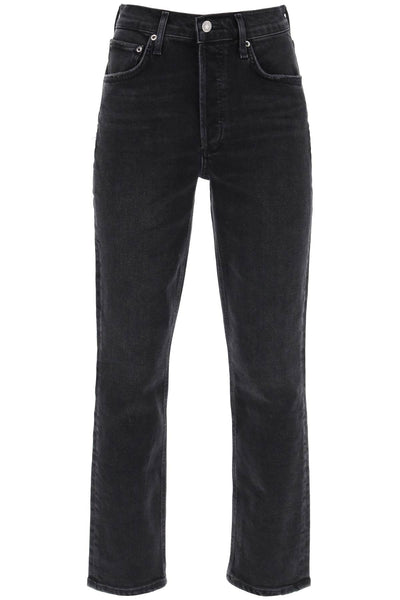 Agolde riley high-waisted jeans-0