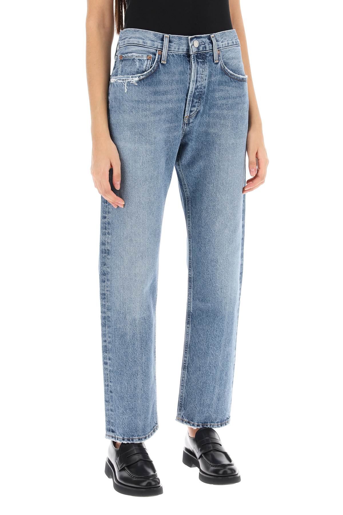 Agolde parker cropped jeans-1