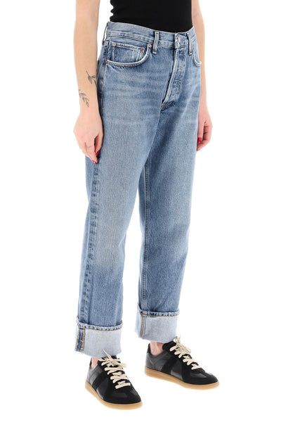 Agolde ca

straight jeans with low crotch fran-1