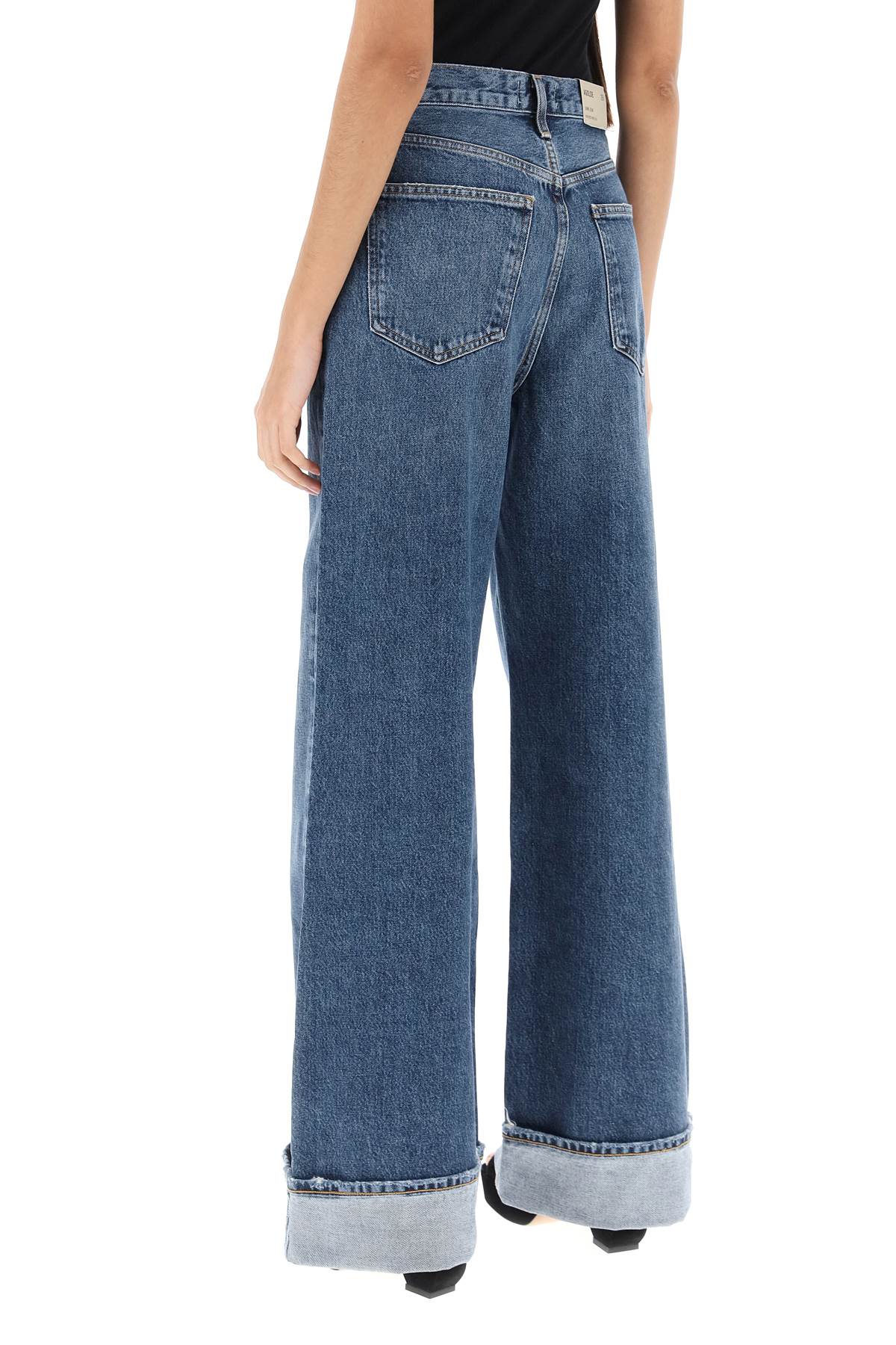 Agolde dame wide leg jeans-2
