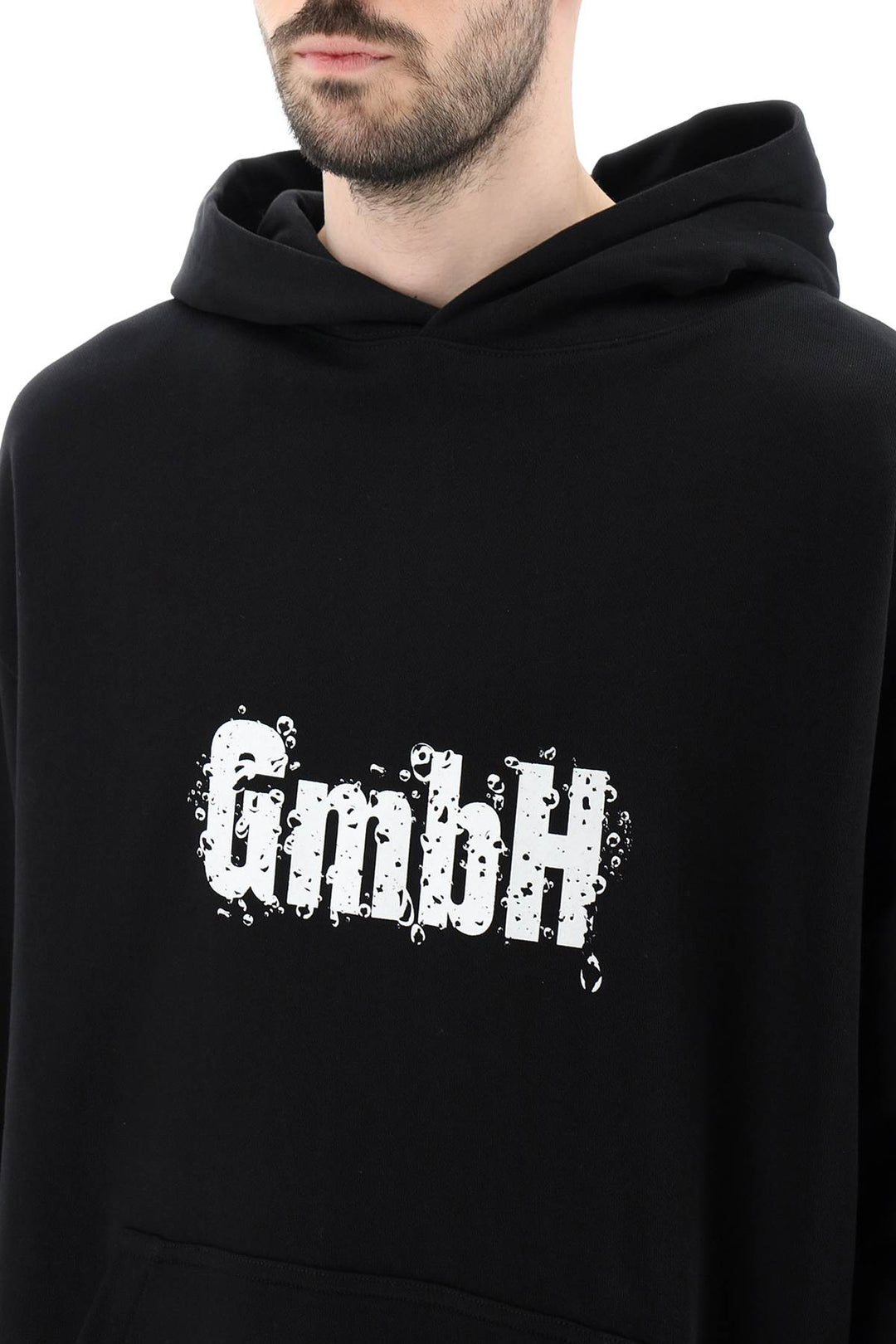 Gmbh logo print 'ghazal' hoodie-3