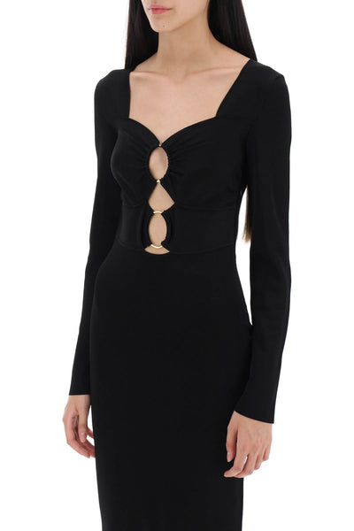 Tom ford knitted midi dress with cut-outs-3