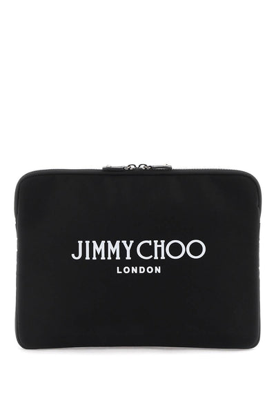 Jimmy choo pouch with logo-0