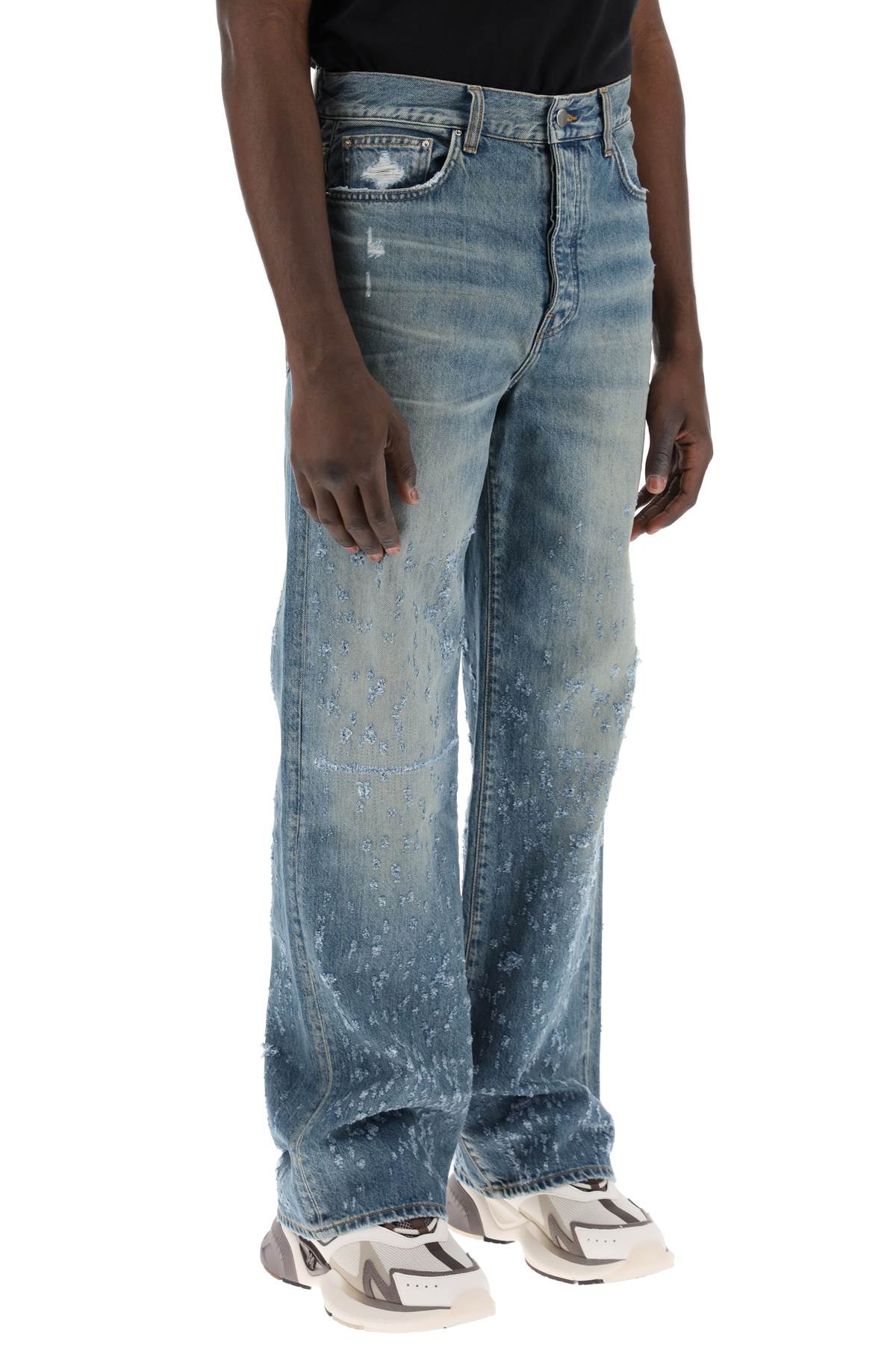 Amiri baggy shotgun jeans bag-1