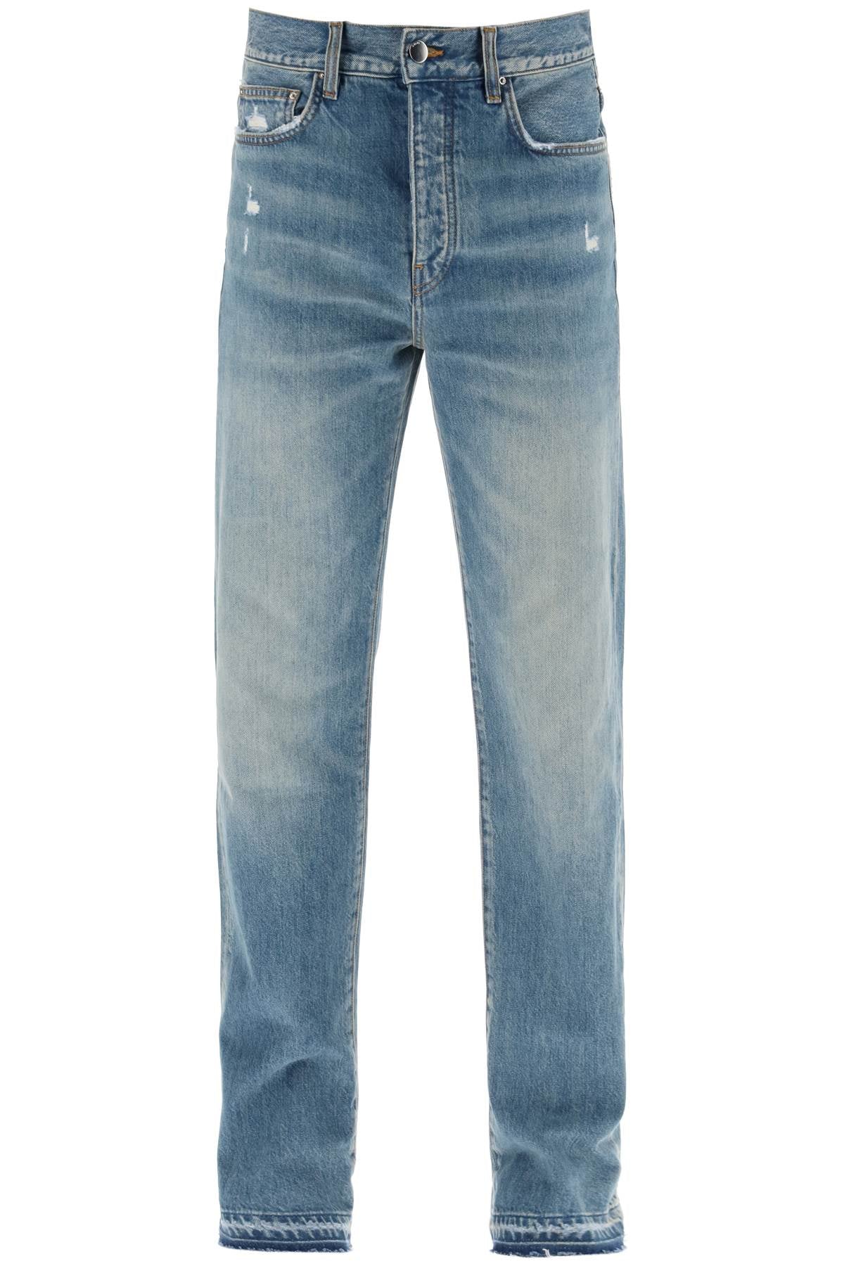 Amiri "five-pocket distressed effect jeans"-0