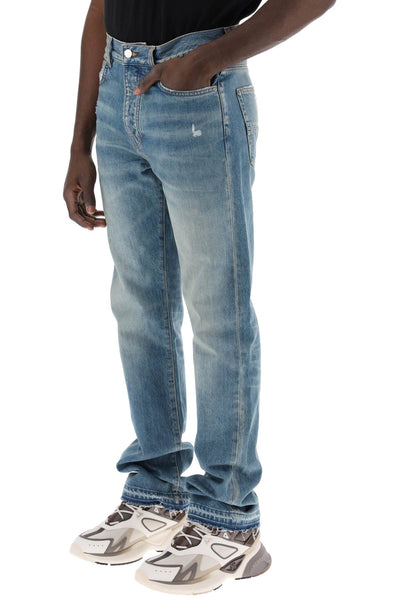 Amiri "five-pocket distressed effect jeans"-3