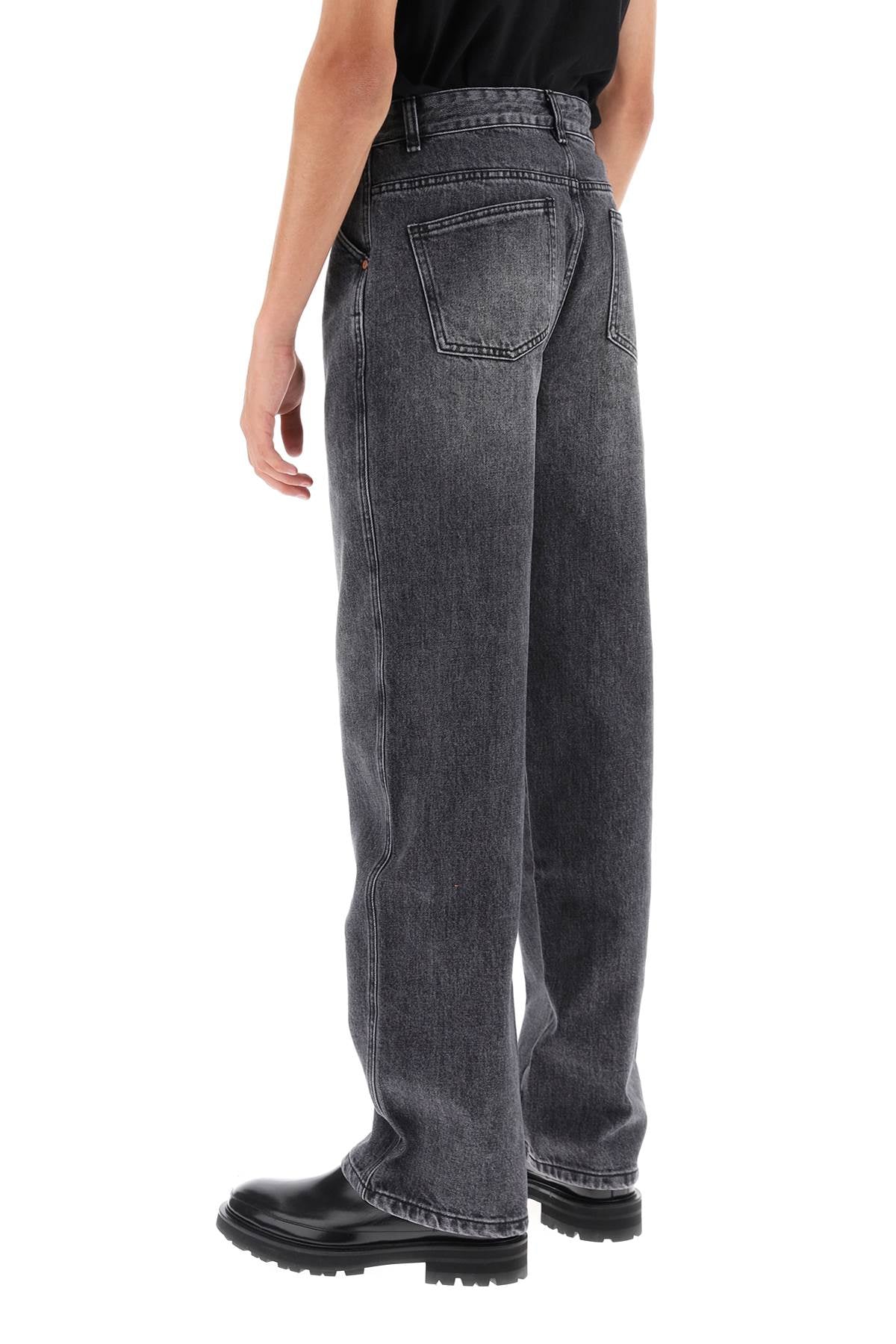 Andersson bell wave wide leg jeans-2