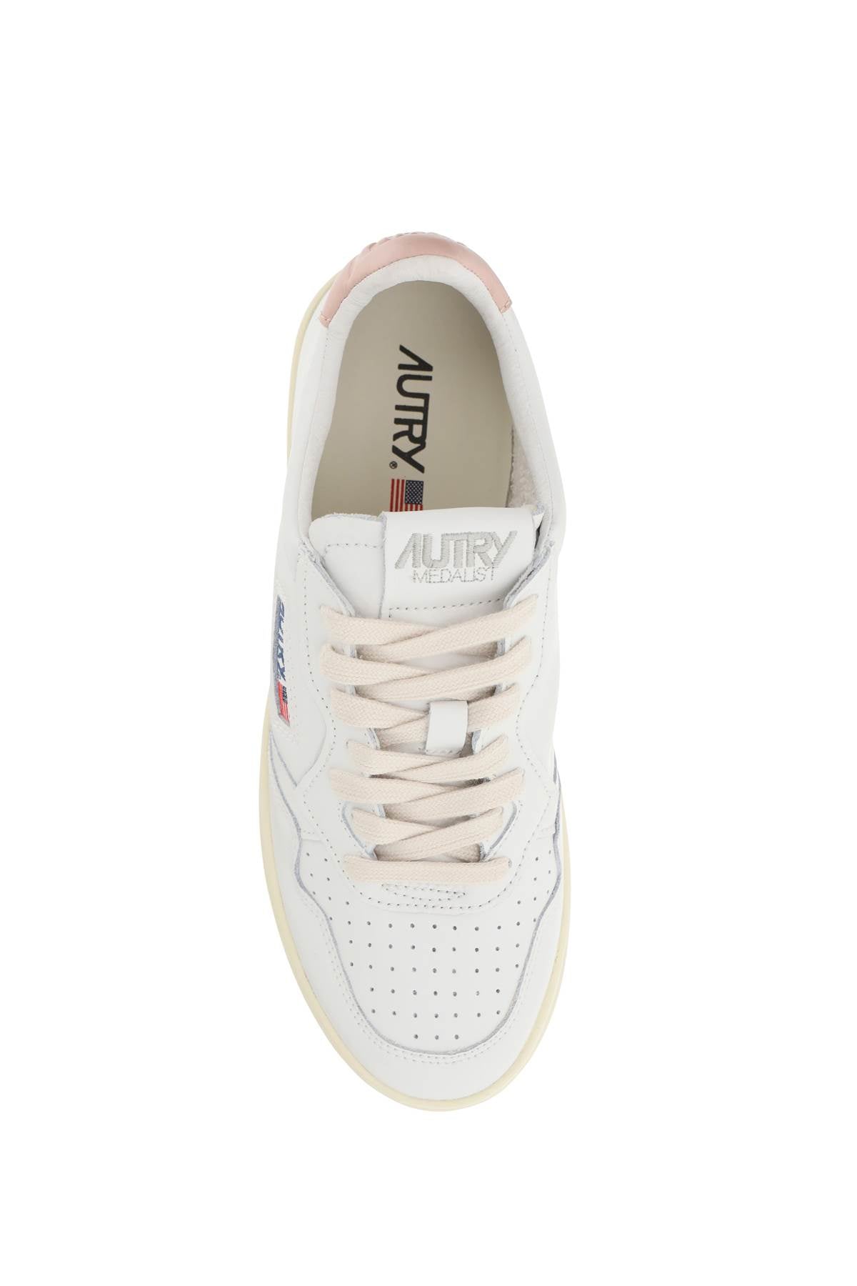 Autry leather medalist low sneakers-1