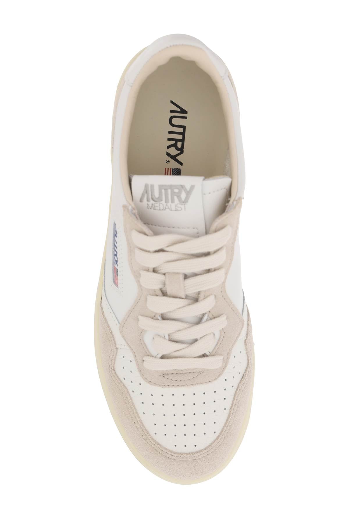 Autry leather medalist low sneakers-1