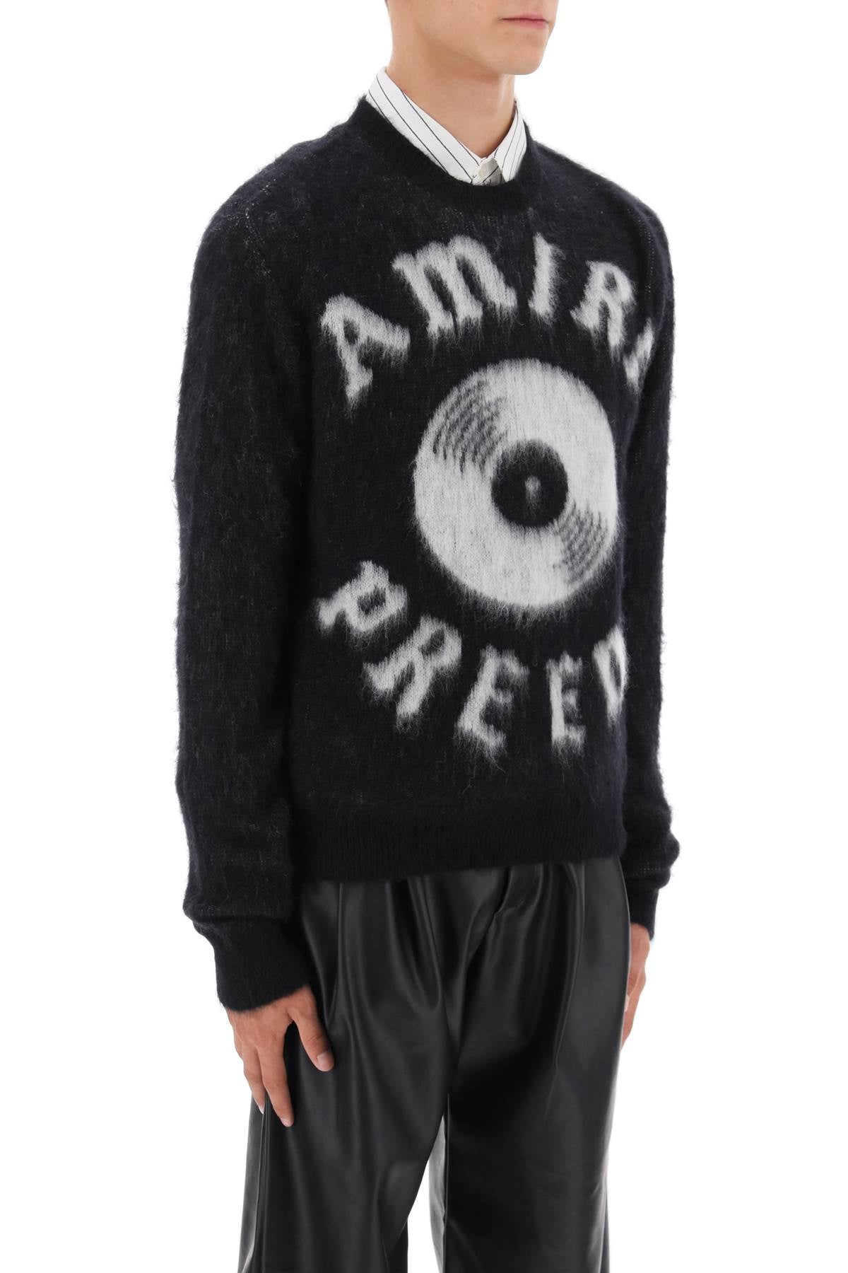 Amiri premier record brushed-yarn sweater-1
