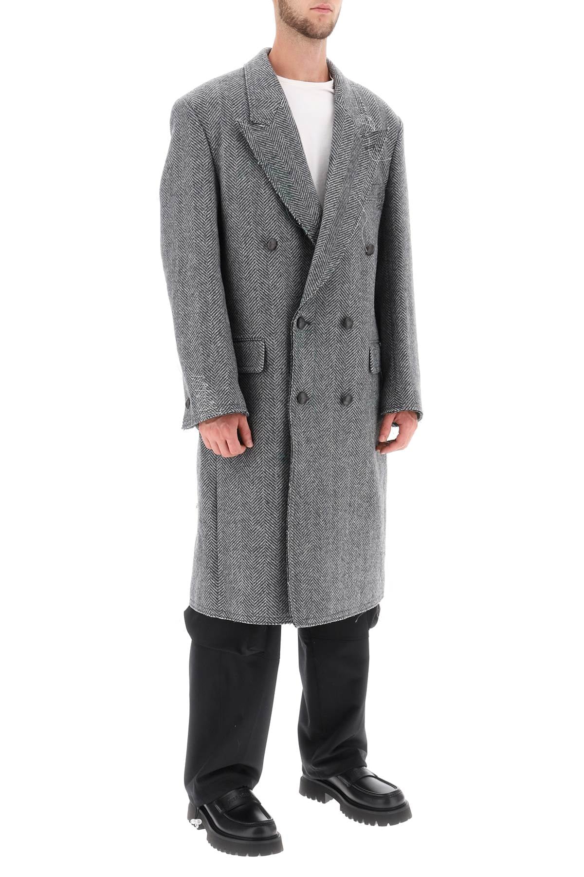 Andersson bell 'moriens' double-breasted coat-1