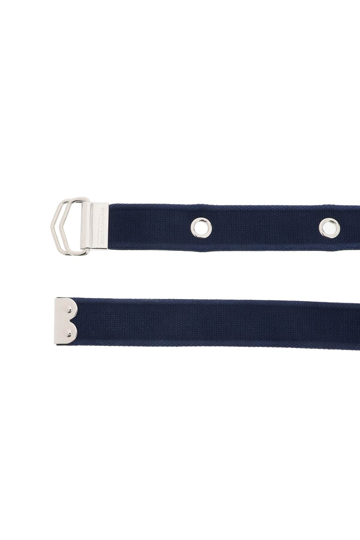 Dolce & gabbana "logo tape belt in ribbon-1
