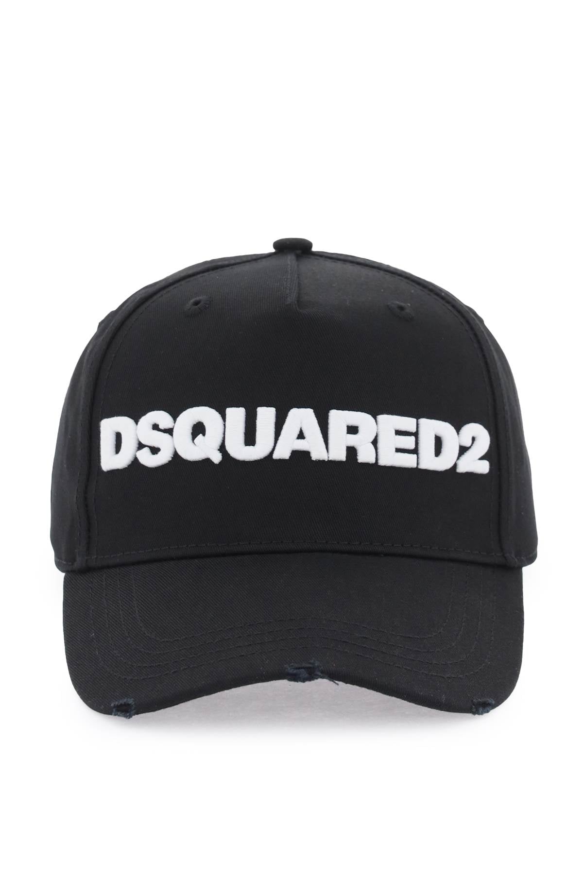 Dsquared2 embroidered baseball cap-0