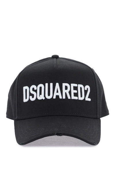 Dsquared2 embroidered baseball cap-0
