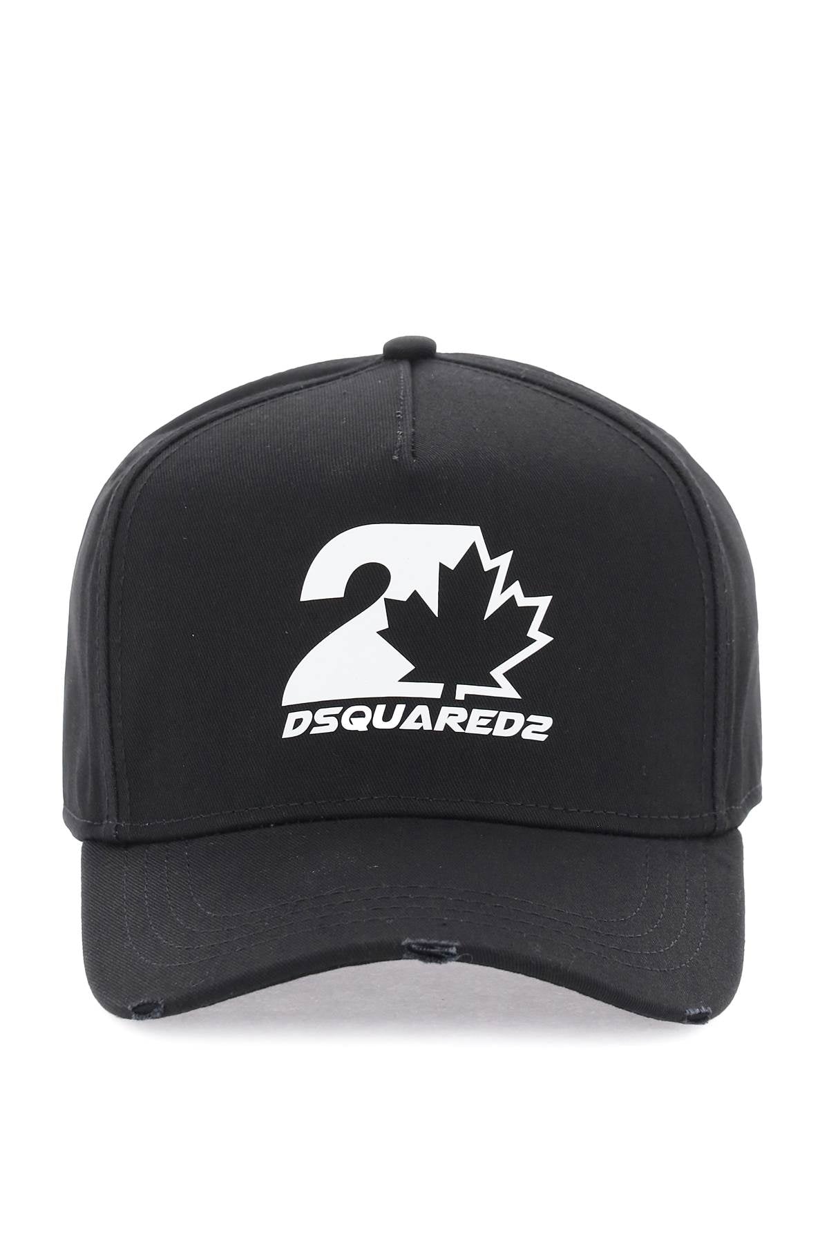 Dsquared2 baseball cap with logoed patch-0