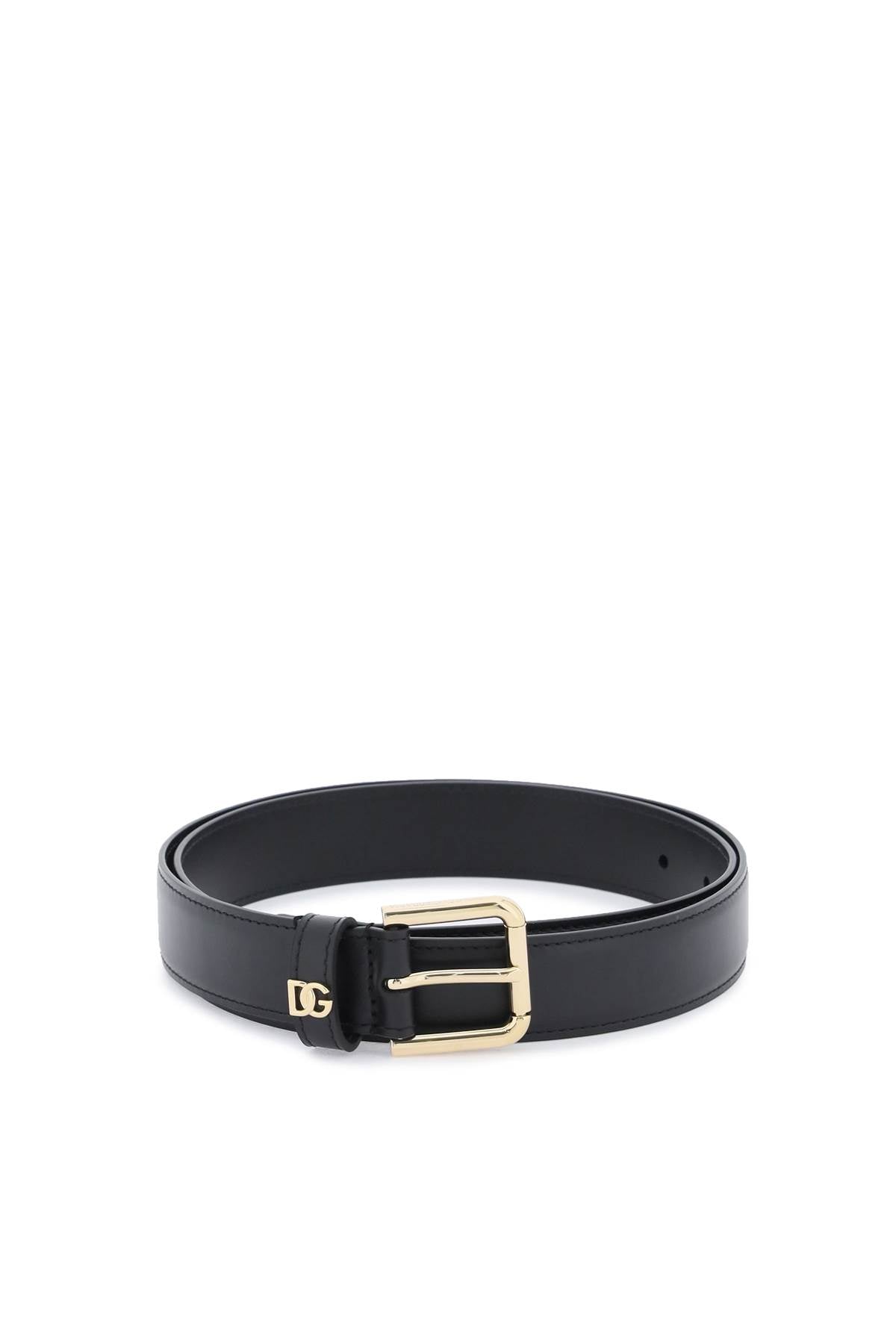 Dolce & gabbana dg logo leather belt-0