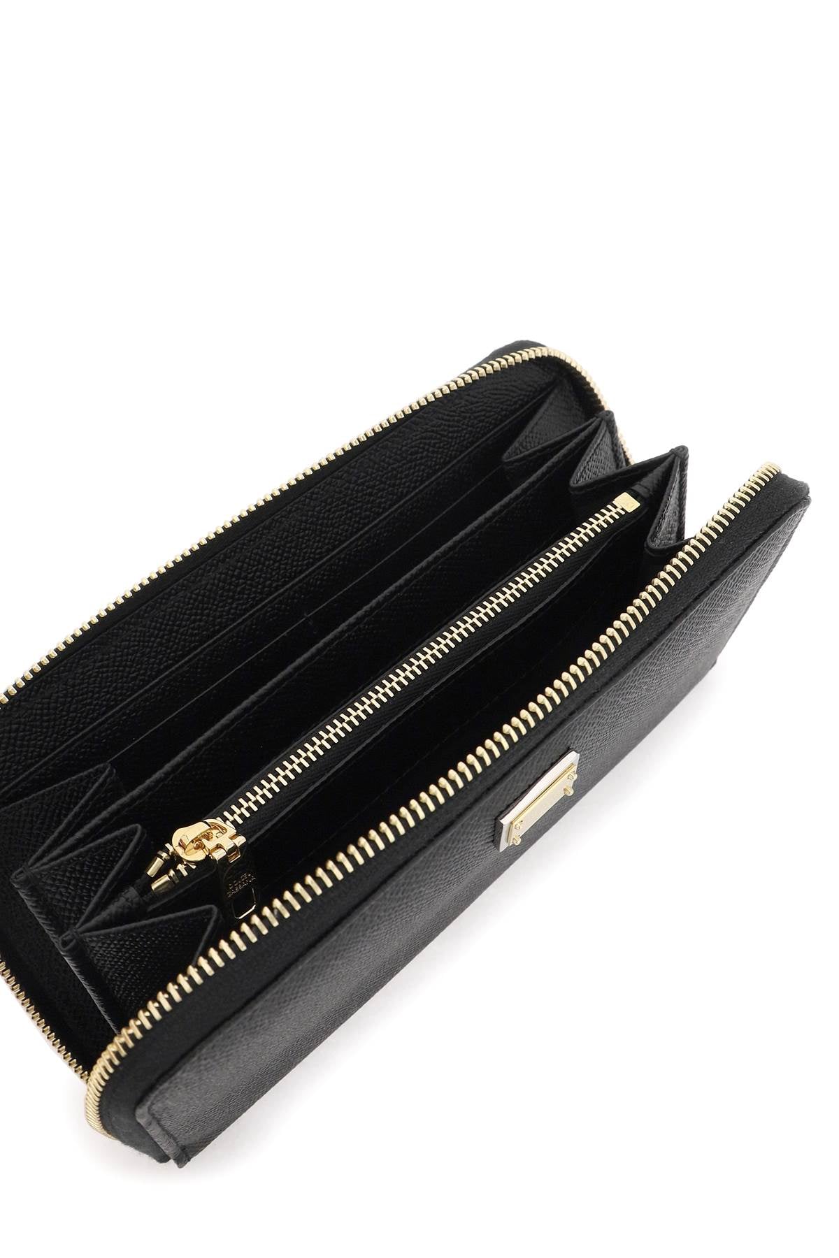 Dolce & gabbana leather zip-around wallet-1