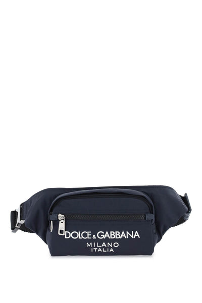 Dolce & gabbana nylon beltpack bag with logo-0