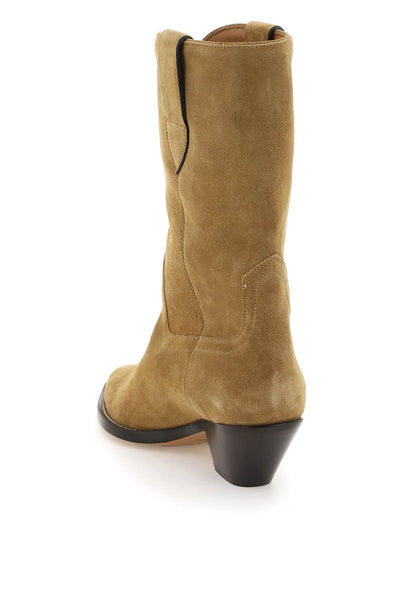 Isabel marant dahope suede boots-2