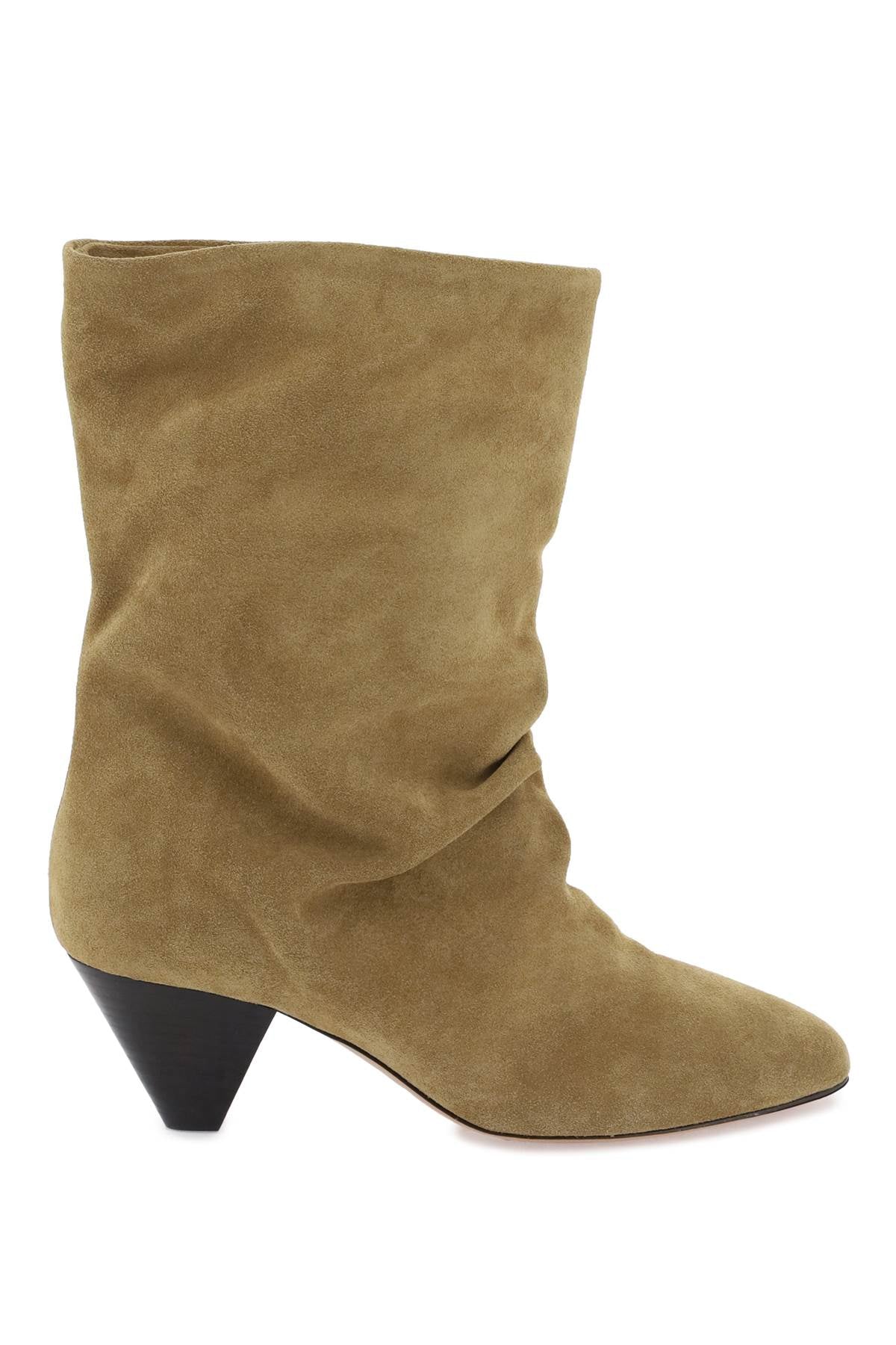 Isabel marant suede reachi ankle boots-0