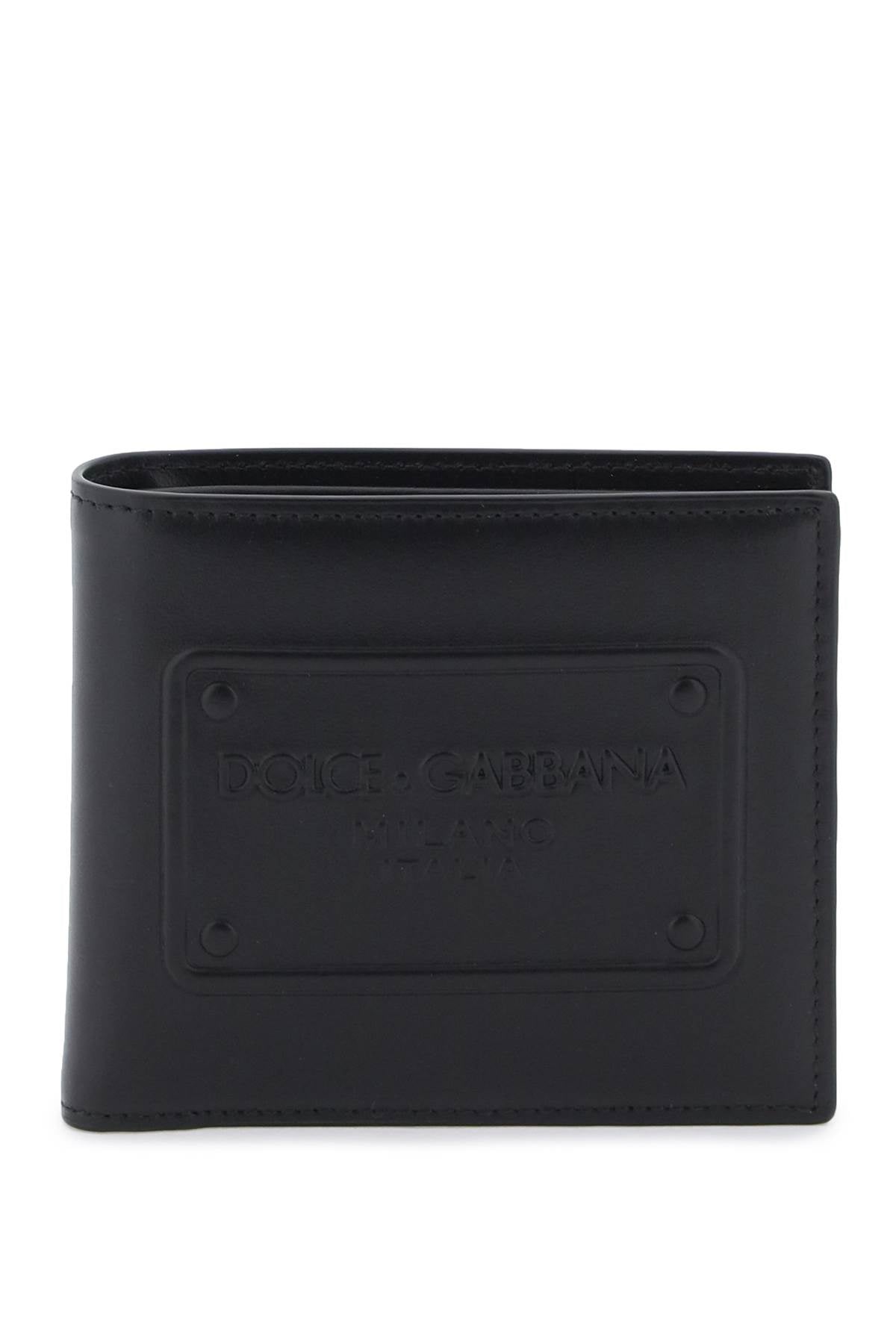 Dolce & gabbana leather bi-fold wallet-0