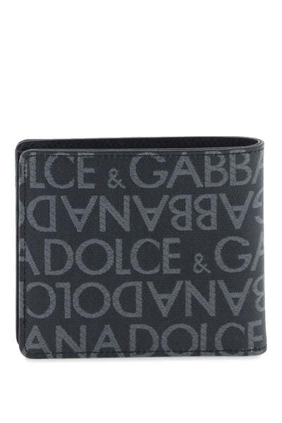 Dolce & gabbana jacquard logo wallet-2