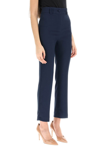 Hebe studio 'loulou' cady trousers-1