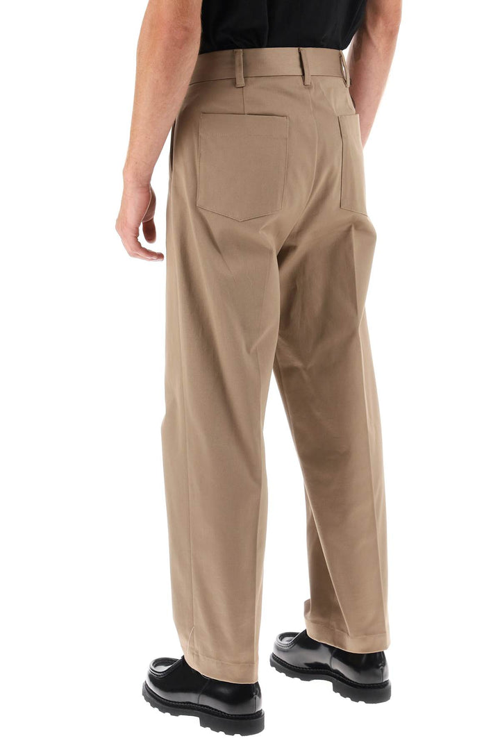 Closed 'blomberg' loose pants with tapered leg-2