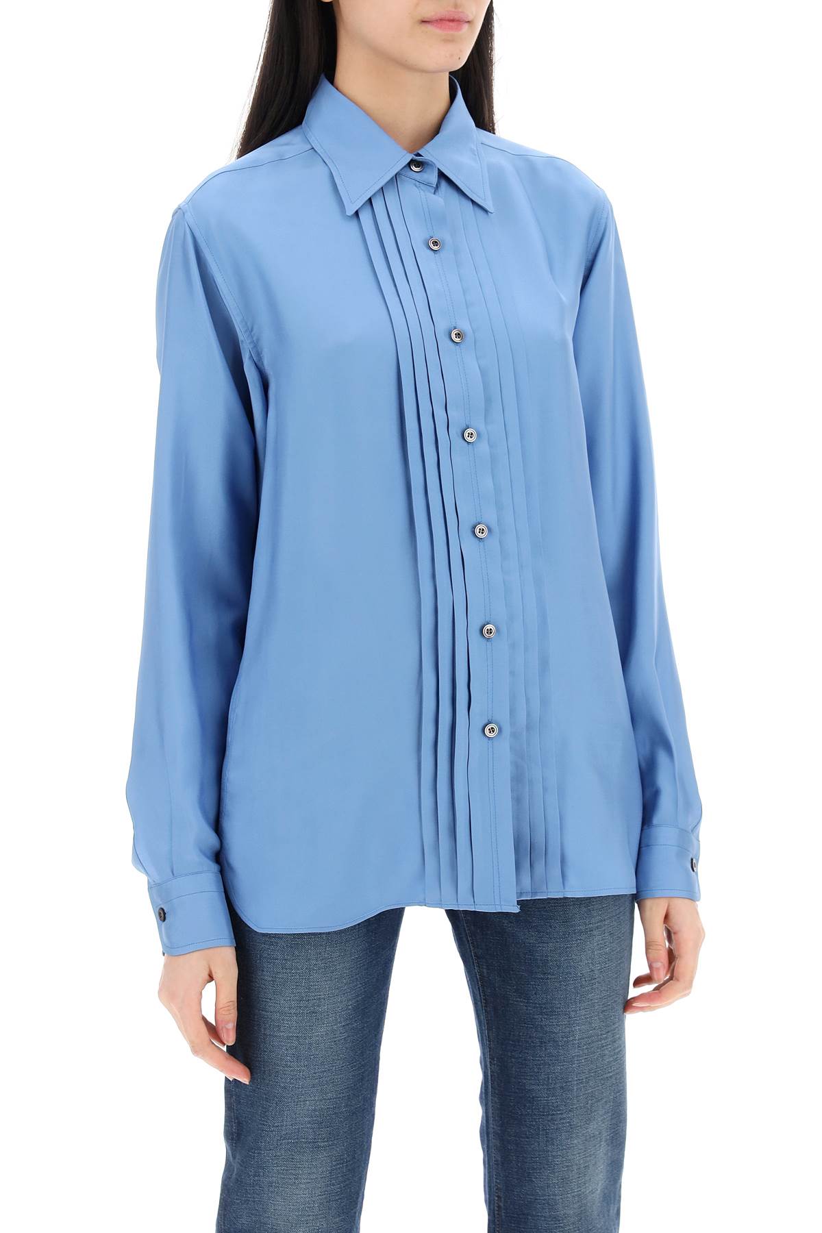 Tom ford pleated bib shirt with-1