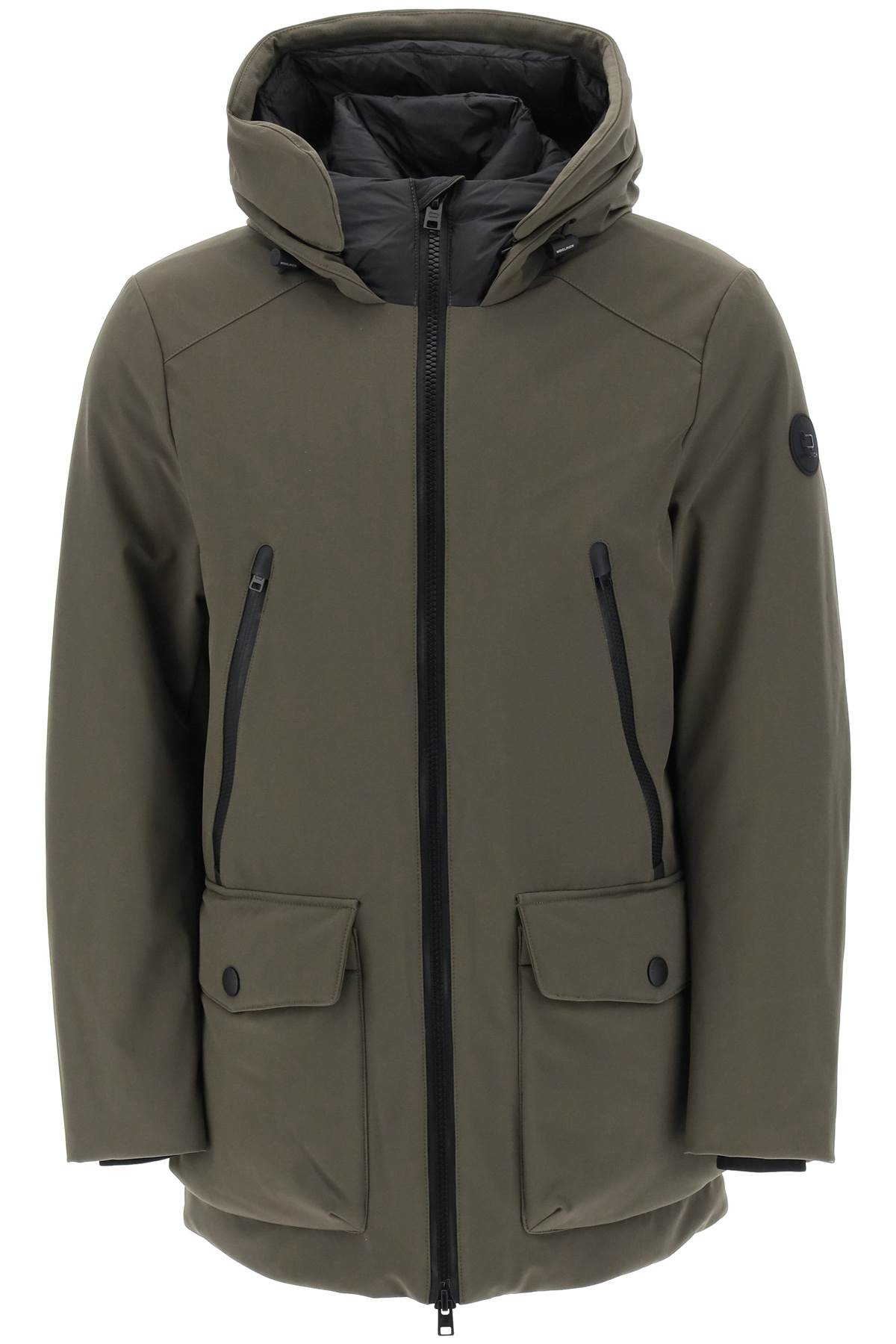 Woolrich parka in soft shell-0