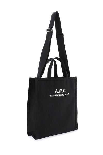 A.p.c. récupération canvas shopping bag-2