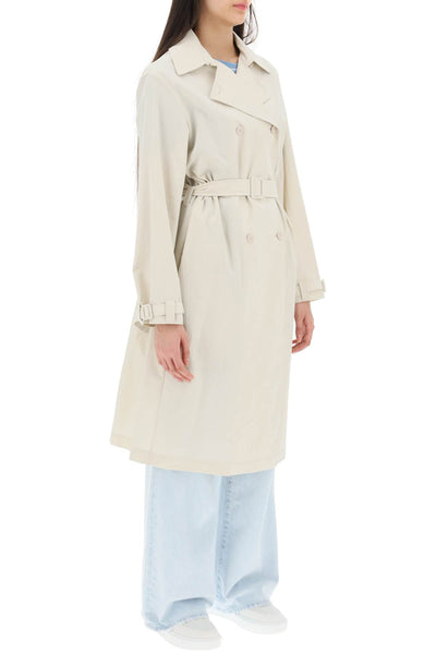 A.p.c. 'irene' double-breasted trench coat-1