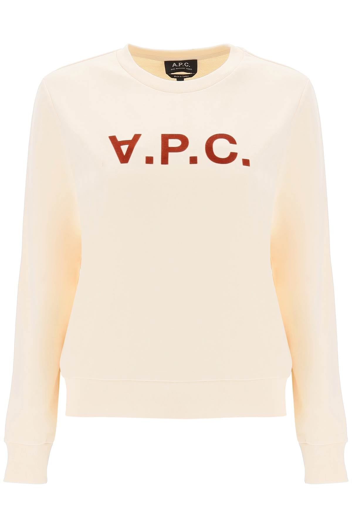 A.p.c. sweatshirt logo-0