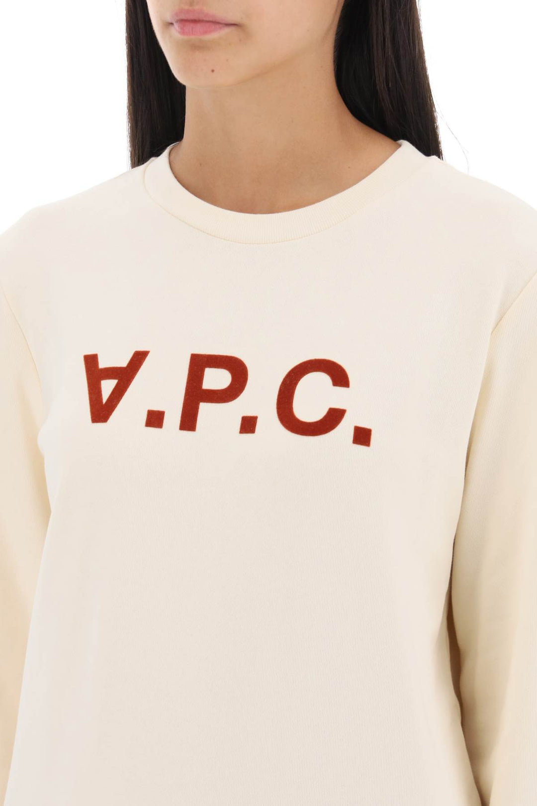 A.p.c. sweatshirt logo-3