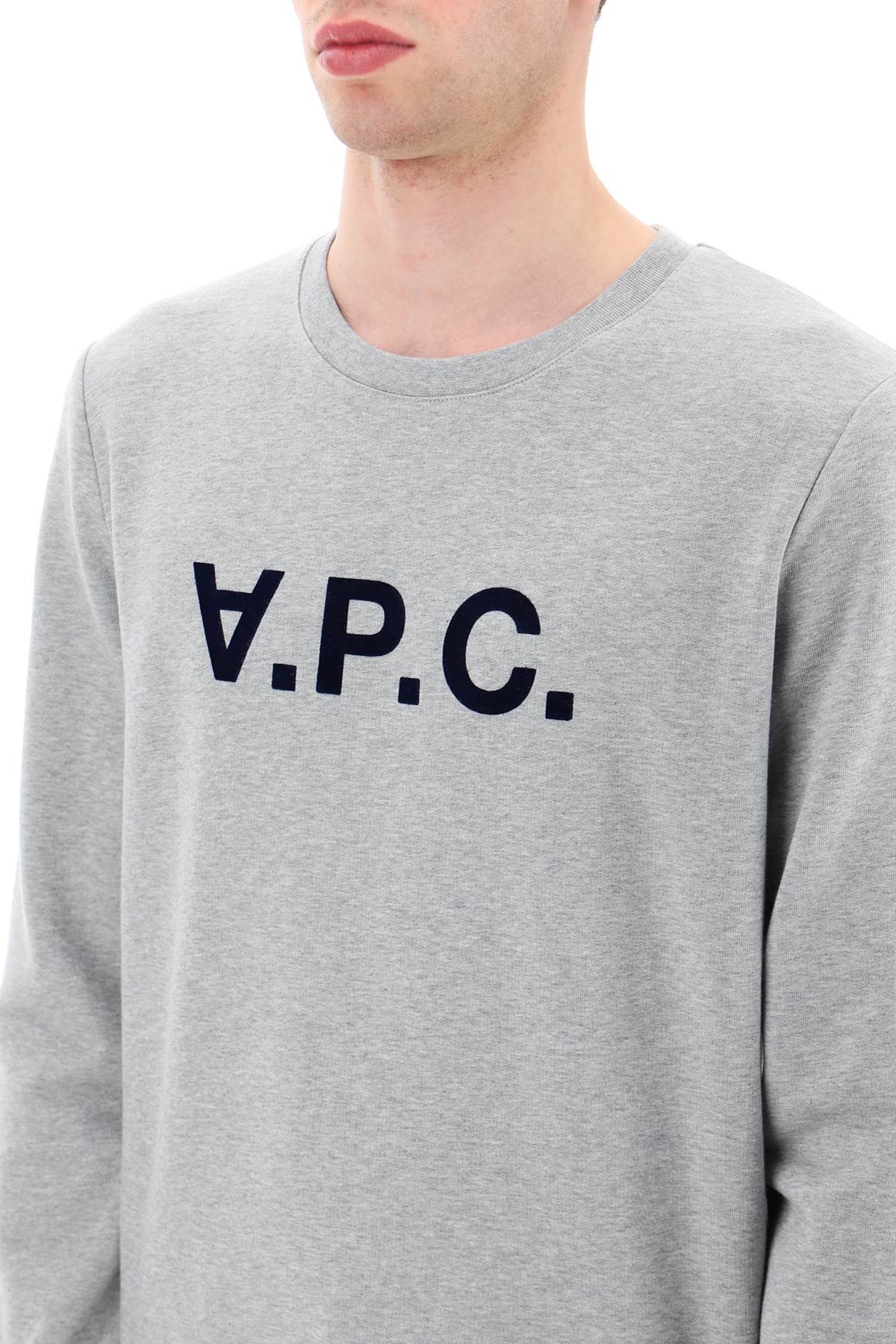 A.p.c. flock v.p.c. logo sweatshirt-3