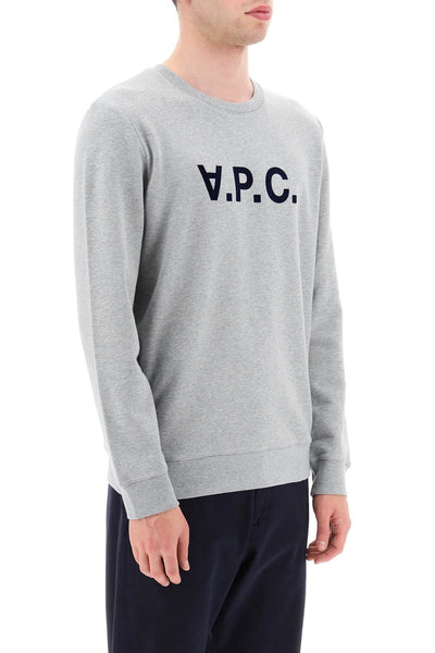 A.p.c. flock v.p.c. logo sweatshirt-1