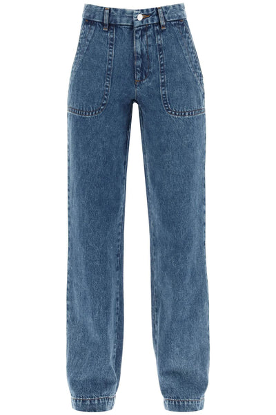 A.p.c. seaside wide leg jeans-0