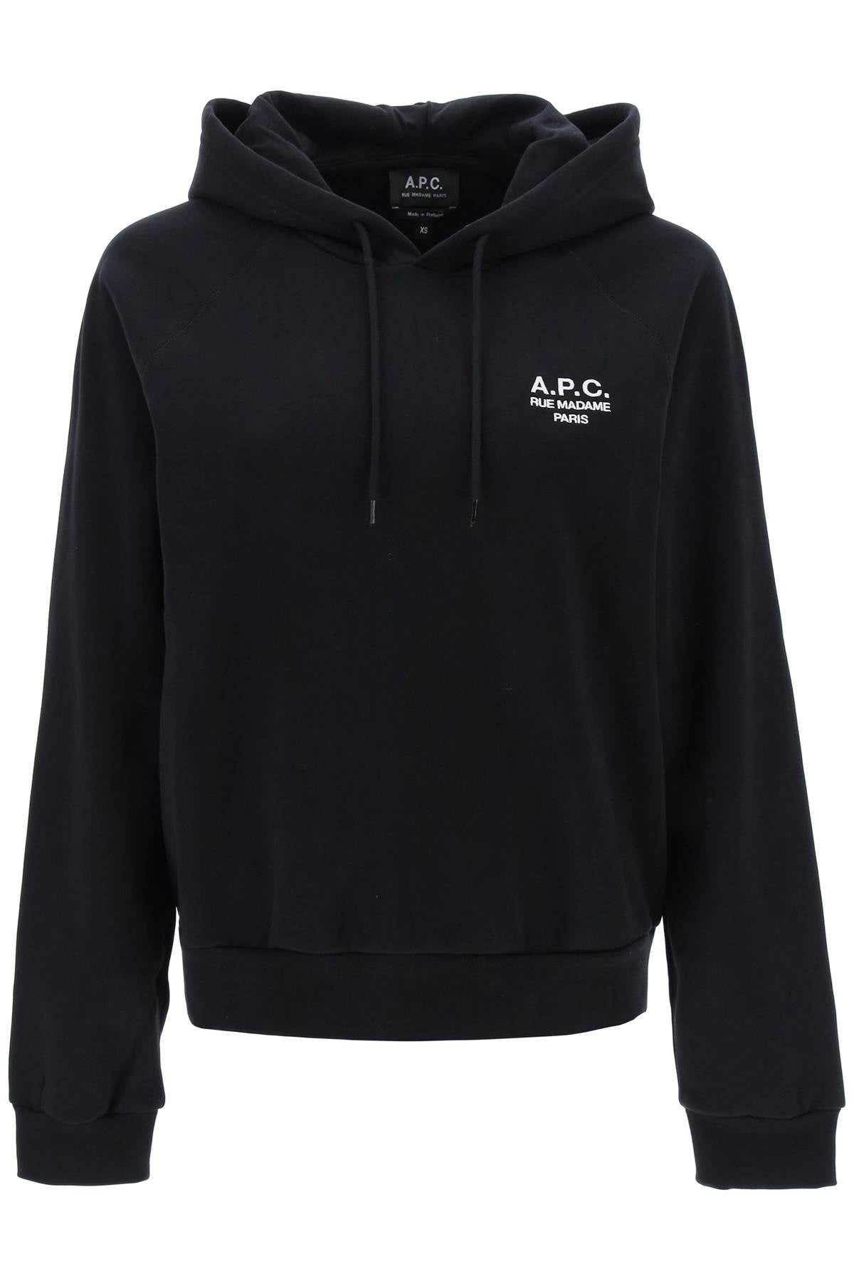 A.p.c. 'serena' hoodie with logo embroidery-0