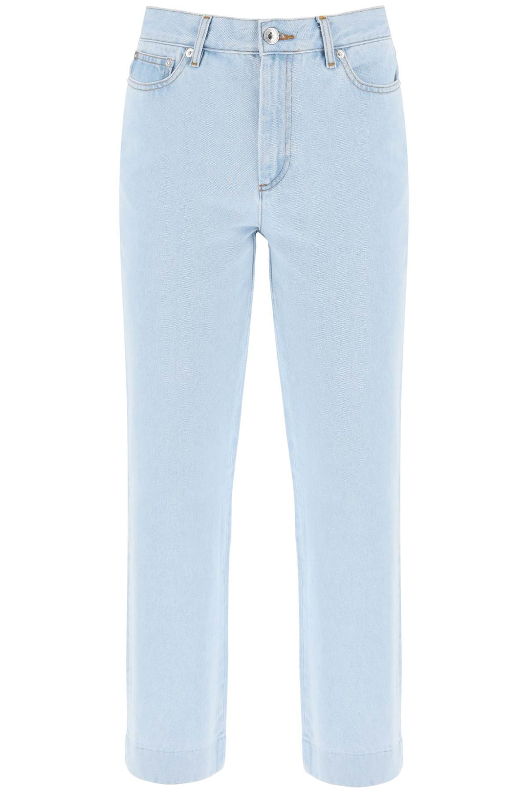 A.p.c. new sailor straight cut cropped jeans-0