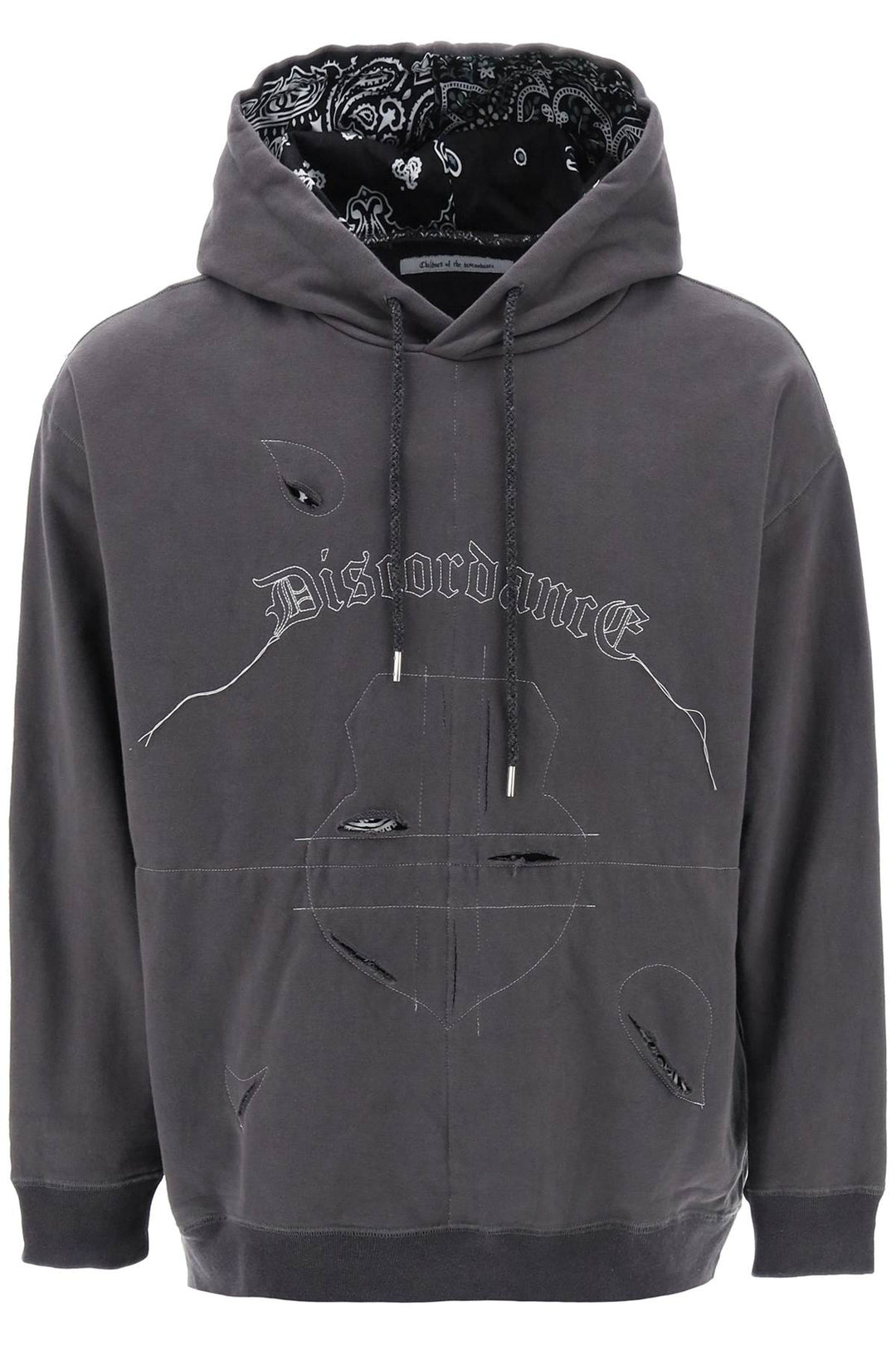 Children of the discordance hoodie with bandana detailing-0