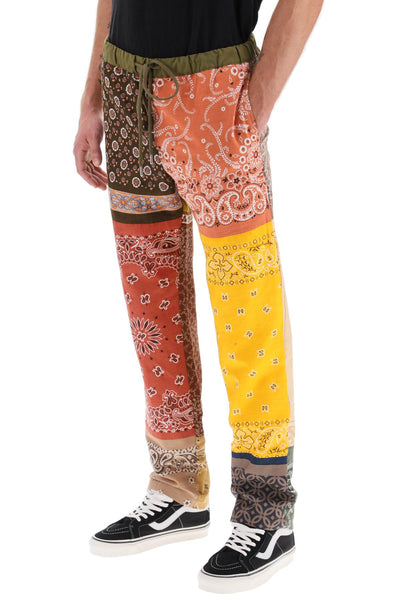 Children of the discordance bandana patchwork pants-3