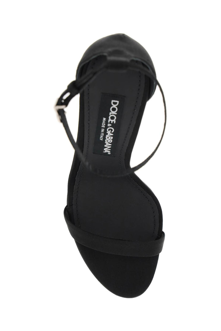 Dolce & gabbana satin sandals for elegant-1
