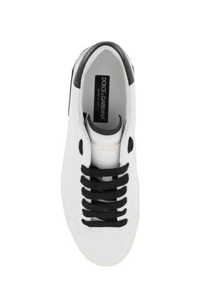 Dolce & gabbana nappa leather portofino sneakers-1