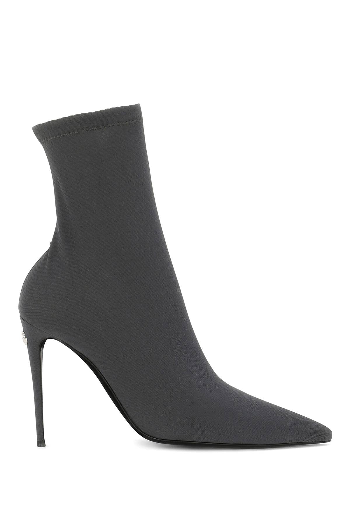 Dolce & gabbana stretch jersey ankle boots-0