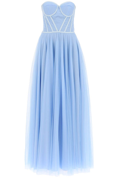 1913 dresscode maxi tulle bustier gown-0