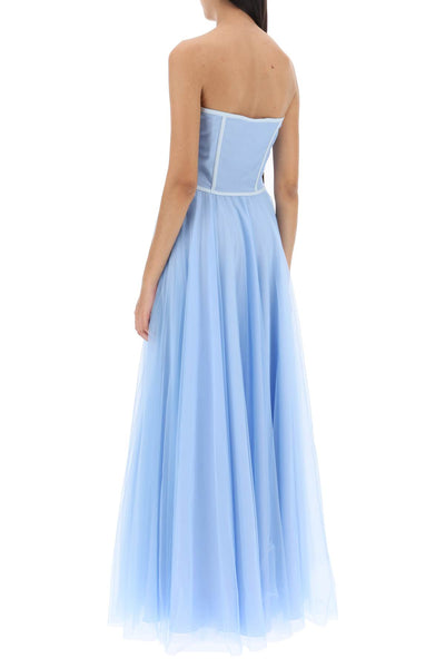 1913 dresscode maxi tulle bustier gown-2